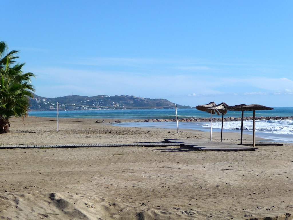 ...am Strand von Benicasim (E)