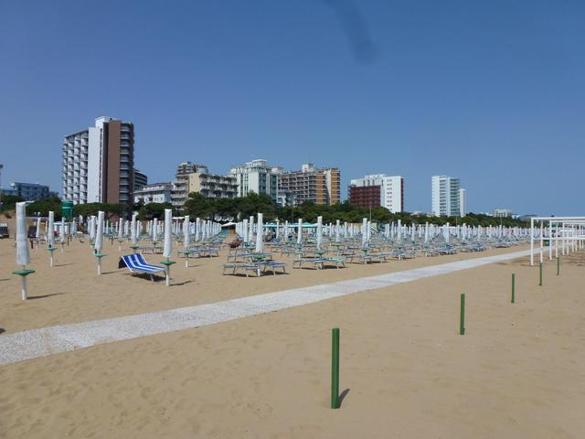 Am Strand von Lignano Sabbiadoro