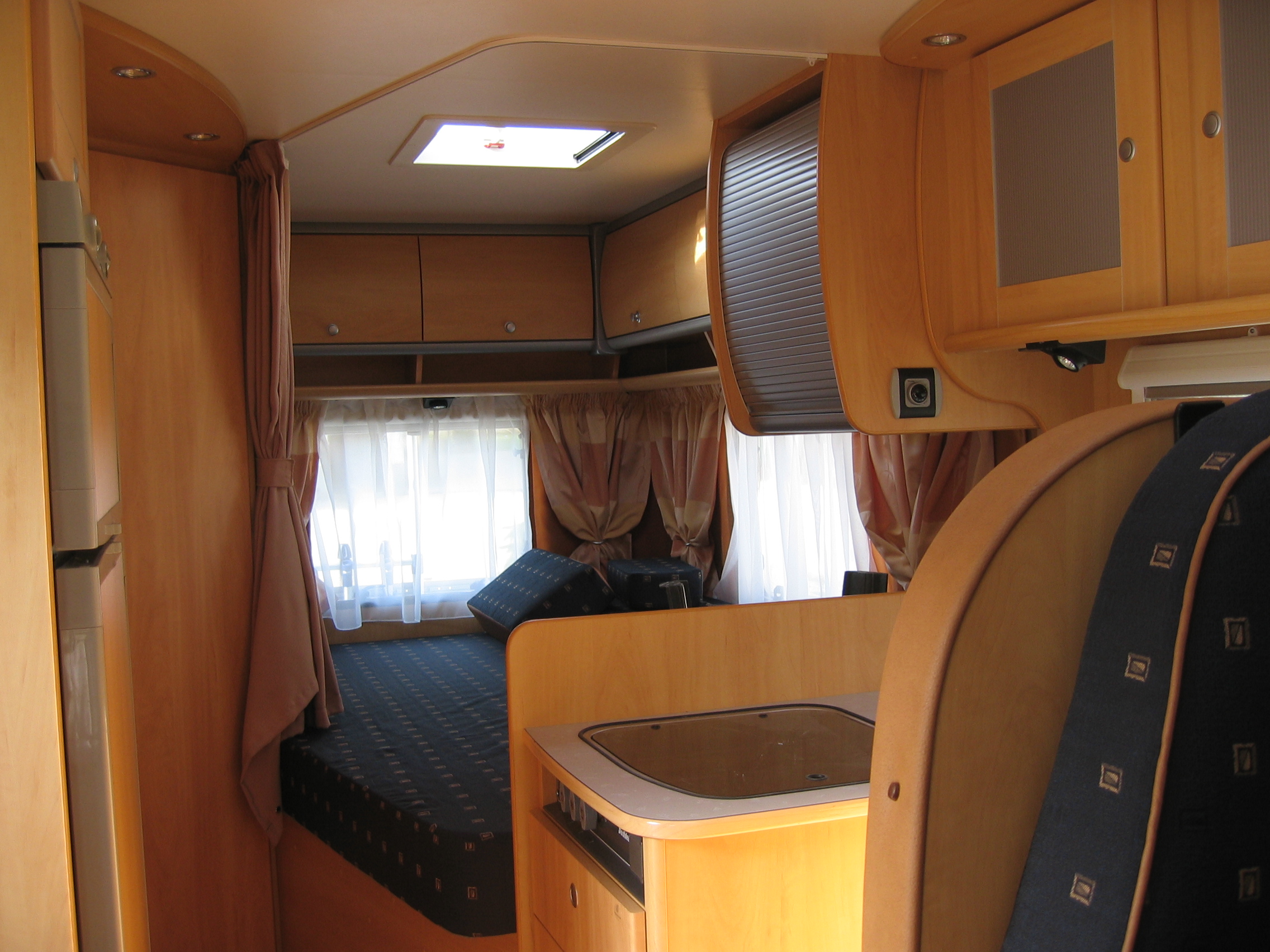 Dethleffs T 6501  B -  das Schlafzimmer