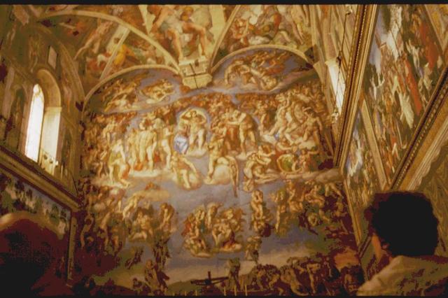 Michelangelo- Fresken  Sixtinische Kapelle  _142102